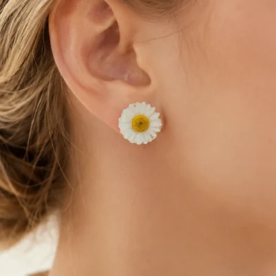 Boucles d&rsquo;oreilles P&eacute;tales de Lune