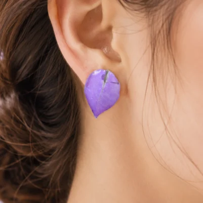 Boucles d&rsquo;oreilles Fleurs Suspendues