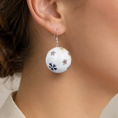 Boucles d&rsquo;oreilles C&oelig;ur Nature