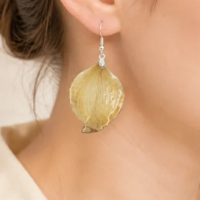 Boucles d&rsquo;oreilles Charme V&eacute;g&eacute;tal